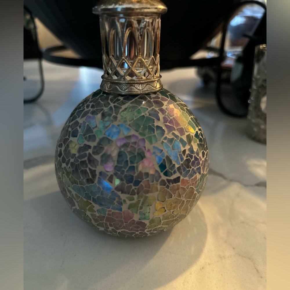 Ashleigh and Burwood  fragrance lampMosaic Glass Decorative Bottle
